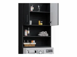 Online Mueble para lavadora antracita alto brillo 64x26x190.5 irma Mueble Para Lavadora