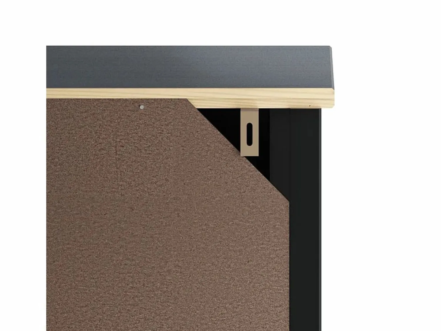 Mueble para lavadora BERG madera maciza 76x27x164,5 cm Mueble Para Lavadora