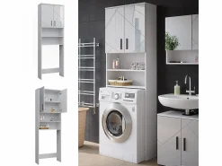 Best Mueble para lavadora alto brillo 64x26x190.5 irma Mueble Para Lavadora