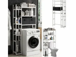 Vicco Mueble para lavadora 78.5x23.5x163 bilbao