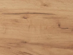 Best Vente-unique Mueble para TV con 2 puertas y 6 estantes con LEDs - Natural claro y Antracita - IDESIA Gris antracita / Color natural claro