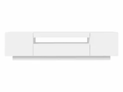 Clicnbuy Mueble para TV con luces LED 160x35x40 cm