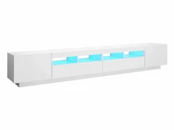 Online Mueble para TV con luces LED 260x35x40 cm ES13336 Mueble Tv