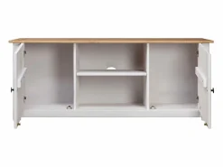 Mueble para TV madera de pino estilo Panamá 120x40x50 cm ES97247