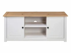 Mueble para TV madera de pino estilo Panamá 120x40x50 cm ES97247