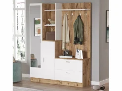 Best Mueble recibidor estilo escandinavo ANKA Armario De Entrada