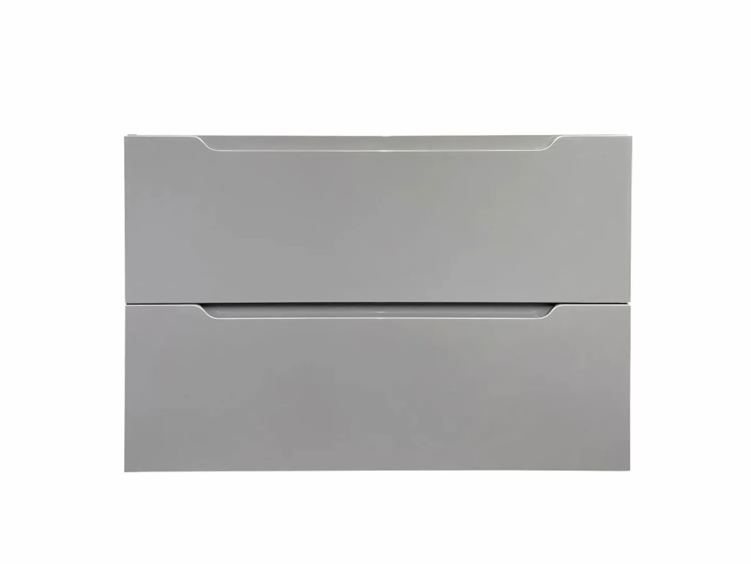 New Vente-unique Mueble simple lavabo suspendido , 80 cm, STEFANIE Gris