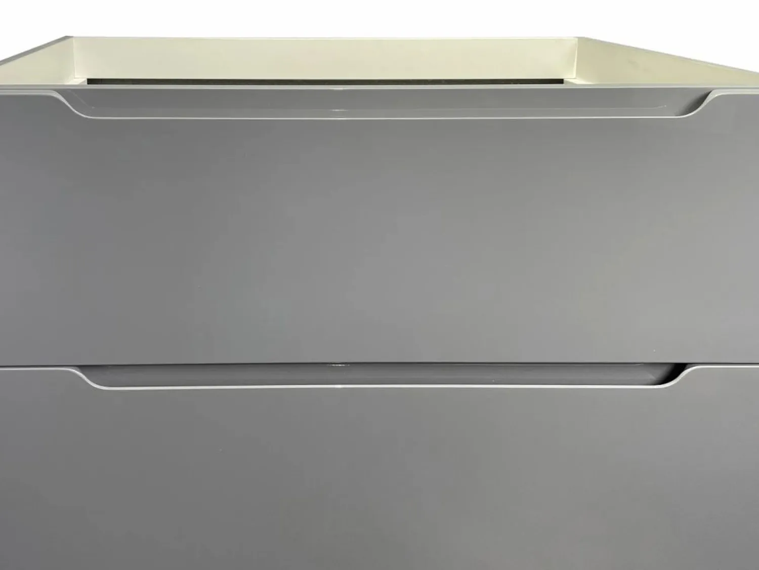 New Vente-unique Mueble simple lavabo suspendido , 80 cm, STEFANIE Gris