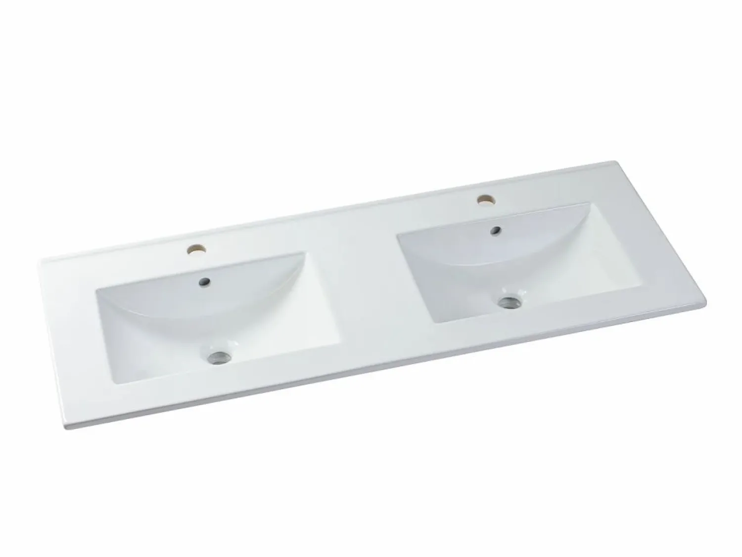 Discount Vente-unique Mueble suspendido antracita con lavabo encastrable para el cuarto de baño, 120 cm, YANGRA Gris antracita