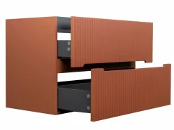 Vente-unique Mueble suspendido con lavabo , Ancho 80 cm, PAVANI