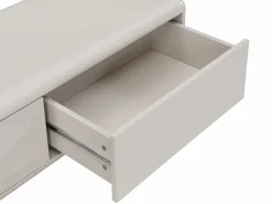 Online Vente-unique Mueble TV con 3 cajones de MDF - y dorado - LYBAKA Beige