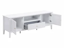 Discount Mueble TV con 2 puertas, 1 cajón y 1 estante de MDF - - NARIVA Mueble Tv