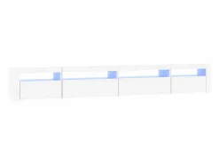 Mueble TV con luces LED 270x35x40 cm YOE36177