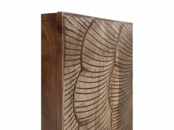Sale Mueble TV de 2 puertas y 2 cajones de madera maciza de mango Mueble Tv