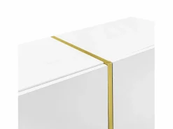 ModernLuxe Mueble TV L 170 cm - con 4 puertas - MDF -