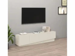 Mueble TV Vela con 4 puertas color cachemira 180x35x45,4 cm