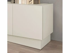 Mueble TV Vela con 4 puertas color cachemira 180x35x45,4 cm