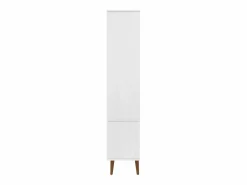 Clicnbuy Mueble vitrina MOLDE madera maciza de pino 90x35x175 cm