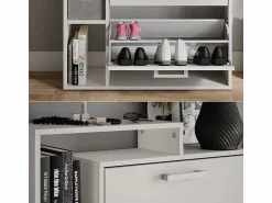 Vicco Mueble zapatero 80x24.2x166.1 orlando