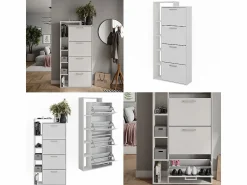 Vicco Mueble zapatero 80x24.2x166.1 orlando