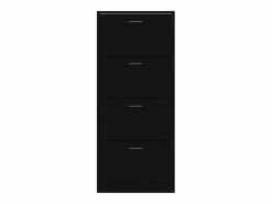 Outlet Mueble zapatero madera contrachapada 63x24x147 cm ES286083 Zapatero