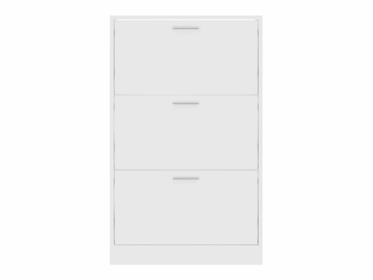 Best Mueble zapatero madera contrachapada 63x24x103 cm ES448610 Blanco