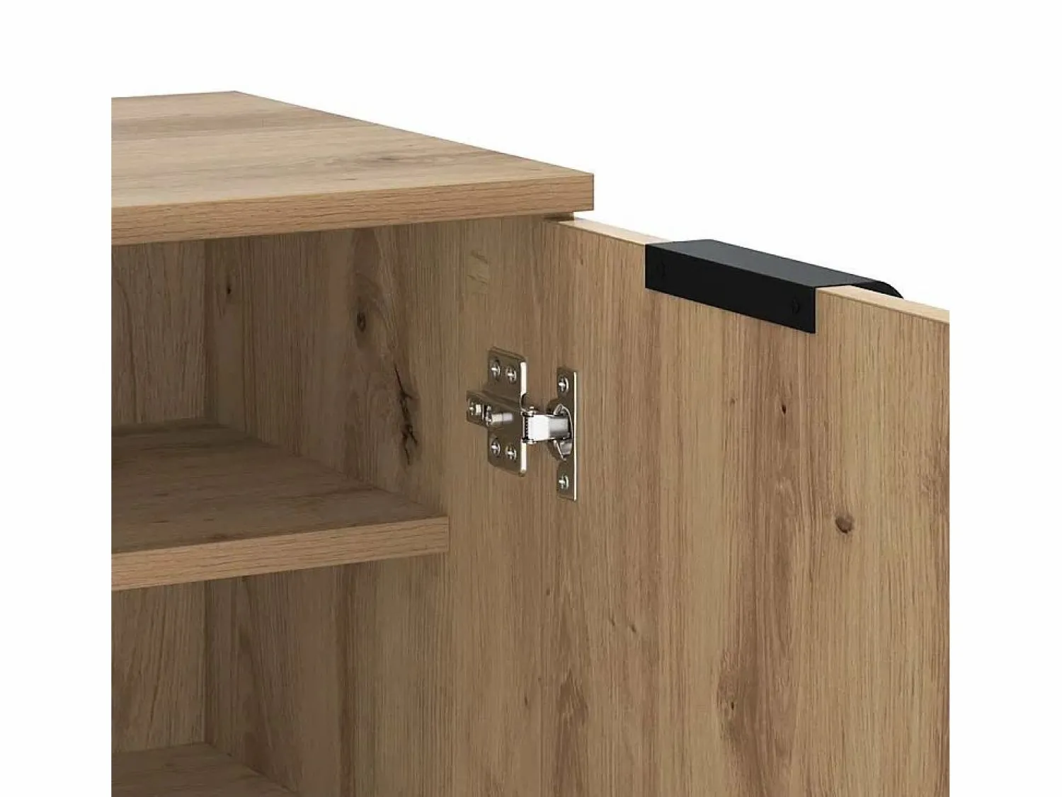 Best vidaxl Mueble zapatero madera ingeniería roble artisian 59x35x100,5 cm Color natural claro