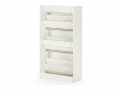 Hot VS Venta-stock Mueble Zapatero Ángel 3 Puertas Color , para 18 Pares Blanco