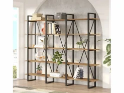 Concept-Usine Muebles de estanterías de madera y metal ASTORIA