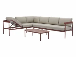 New MYLIA Muebles de salón para jardín LASTON 3233127 Terracota / Beige