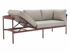 New MYLIA Muebles de salón para jardín LASTON 3233127 Terracota / Beige