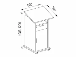 VCM Muebles Hifi Neta Blanco 0