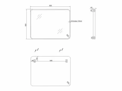 Best Musea Espejo 80x60 oro cepillado Accesorios De Cuarto De Baño|Espejo De Cuarto De Baño