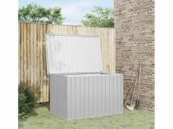 Online Garden Furniture Nancy Caja de almacenaje para jardín 149x99x93 cm Gris