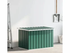 Online Garden Furniture Nancy Caja de almacenamiento para jardín 109x67x65 cm Verde