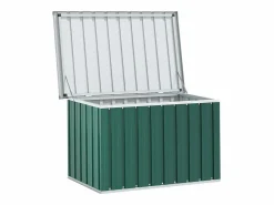 Online Garden Furniture Nancy Caja de almacenamiento para jardín 109x67x65 cm Verde