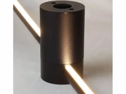 NETTLIFE Aplique LED de interior - 60 cm - Lámpara de pasillo de diseño moderno - Blanco cálido 3000 K - Lámpara de cocina