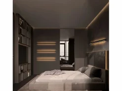 NETTLIFE Aplique LED para Interiores - Lámpara de Pasillo Moderna de 80 CM y 27 W, Color Blanco cálido, para Pasillo Arriba y Abajo