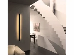 NETTLIFE Aplique LED para Interiores - Lámpara de Pasillo Moderna de 80 CM y 27 W, Color Blanco cálido, para Pasillo Arriba y Abajo