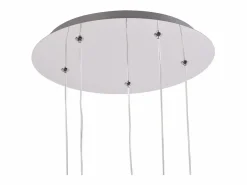 Hot Lámpara colgante moderna de cristal G9 para comedor, altura ajustable Lámpara Suspendida