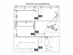 Clearance Lámpara colgante para mesa de comedor, E27, 4 llamas, LED ajustable, pantalla de cristal moderna Lámpara Suspendida