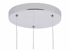 Discount Lámpara colgante moderna de cristal G9 para comedor, altura ajustable Lámpara Suspendida