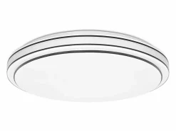 New NETTLIFE Lámpara de Techo LED Dormitorio - Diámetro 27 cm Lámpara de Cielo Estrellado Lámpara Blanca cálida de 12 W Lámpara Redonda Moderna para Blanco