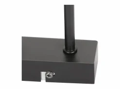 Sale Plafón 3 focos metal y madera negra Lámpara de salón vintage E27 en madera flameada de diseño industrial regulable en altura sin bombilla Plafón