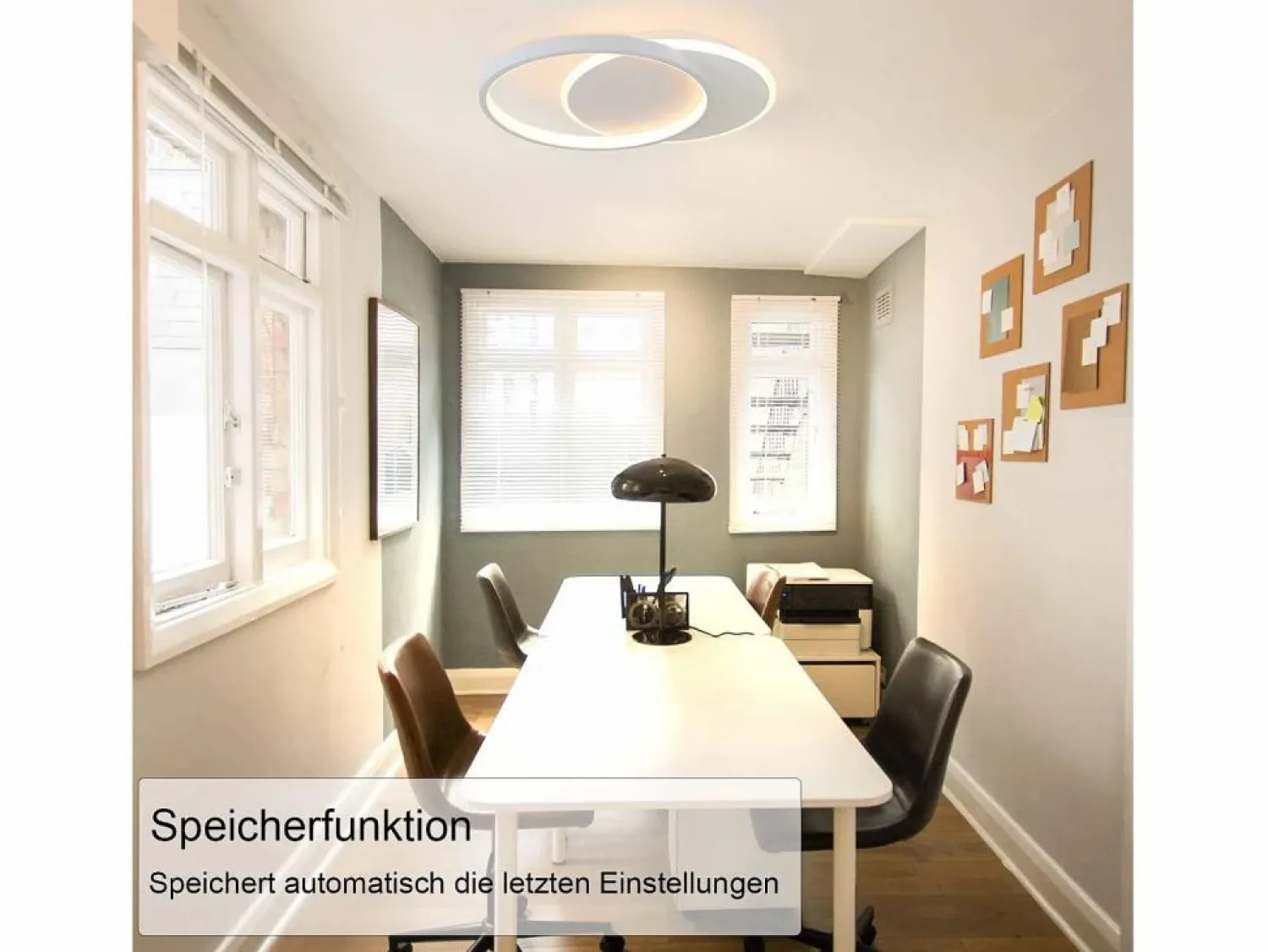 Outlet Plafón LED Ajustable con Telécontrol, Blanco. Plafón de 35W, Moderno, Plano y Redondo, de 41 cm de Diámetro. Plafón