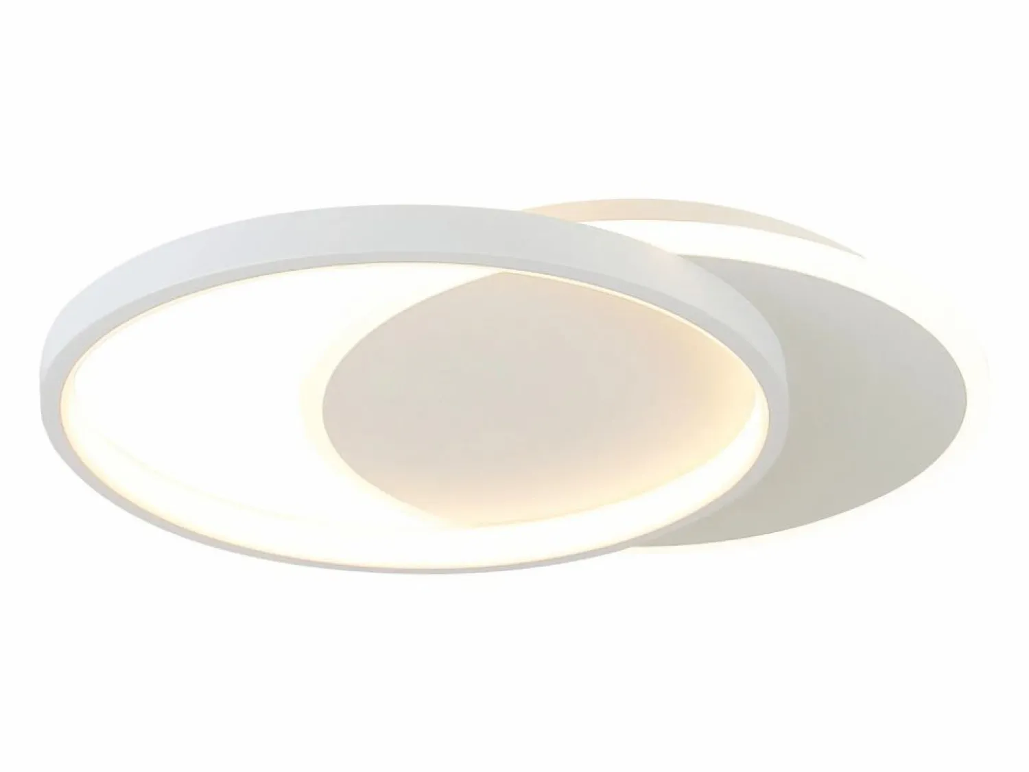 Outlet Plafón LED Ajustable con Telécontrol, Blanco. Plafón de 35W, Moderno, Plano y Redondo, de 41 cm de Diámetro. Plafón