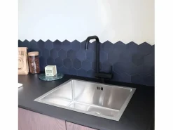 Clearance Essebagno New Oslo mezclador para fregadero abatible Negro