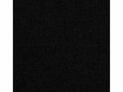 Online Garden Furniture Nezihe Cama para perros de tela negra 70x45x30 cm Negro