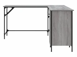 Clearance Garden Furniture Nicklas Escritorio madera de ingeniería Sonoma 141x141x75 cm Gris
