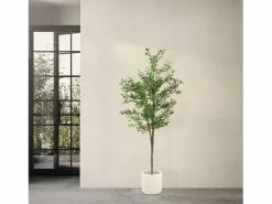 Outlet Olivo artificial Plantas artificiales Árbol artificial Planta artificial en mace Planta Artificial